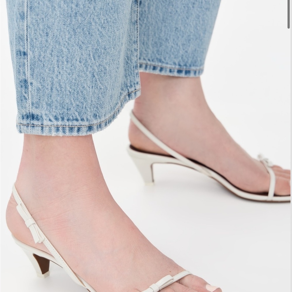 Neous Women's Cream Diwo Leather Slide Sandals Shoes Size EU 39/US 9 - Picture 2 of 5